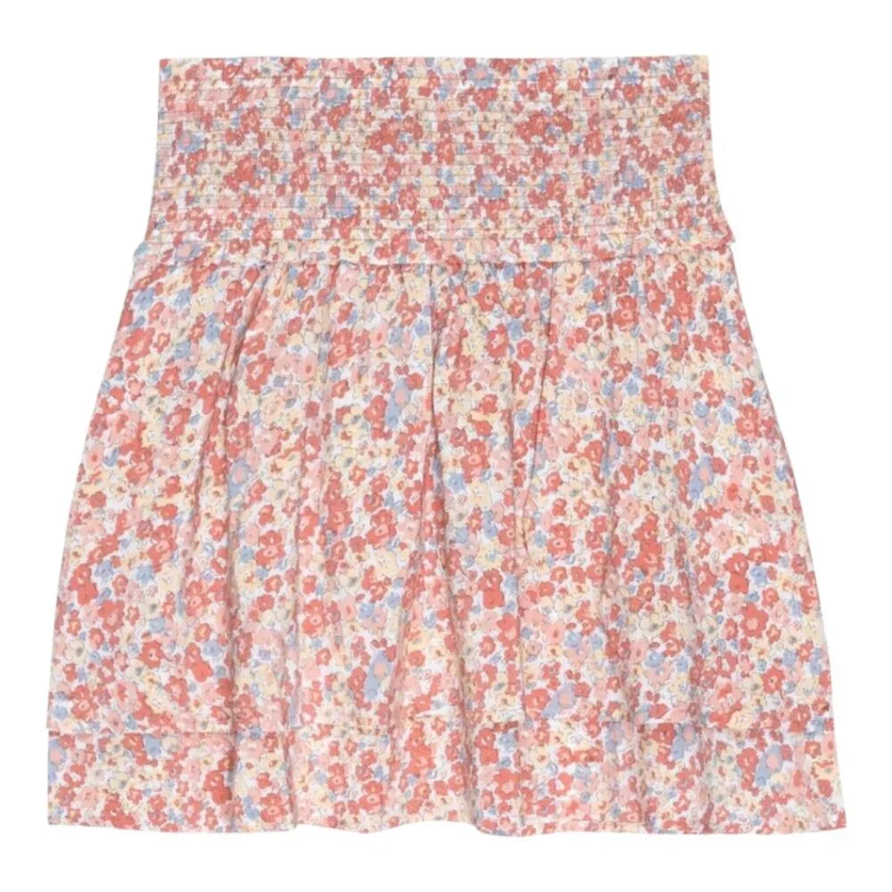 Rails Addison Tiered Mini Skirt in Multi Wildflower Cottagecore Women's M NWT - Picture 3 of 9